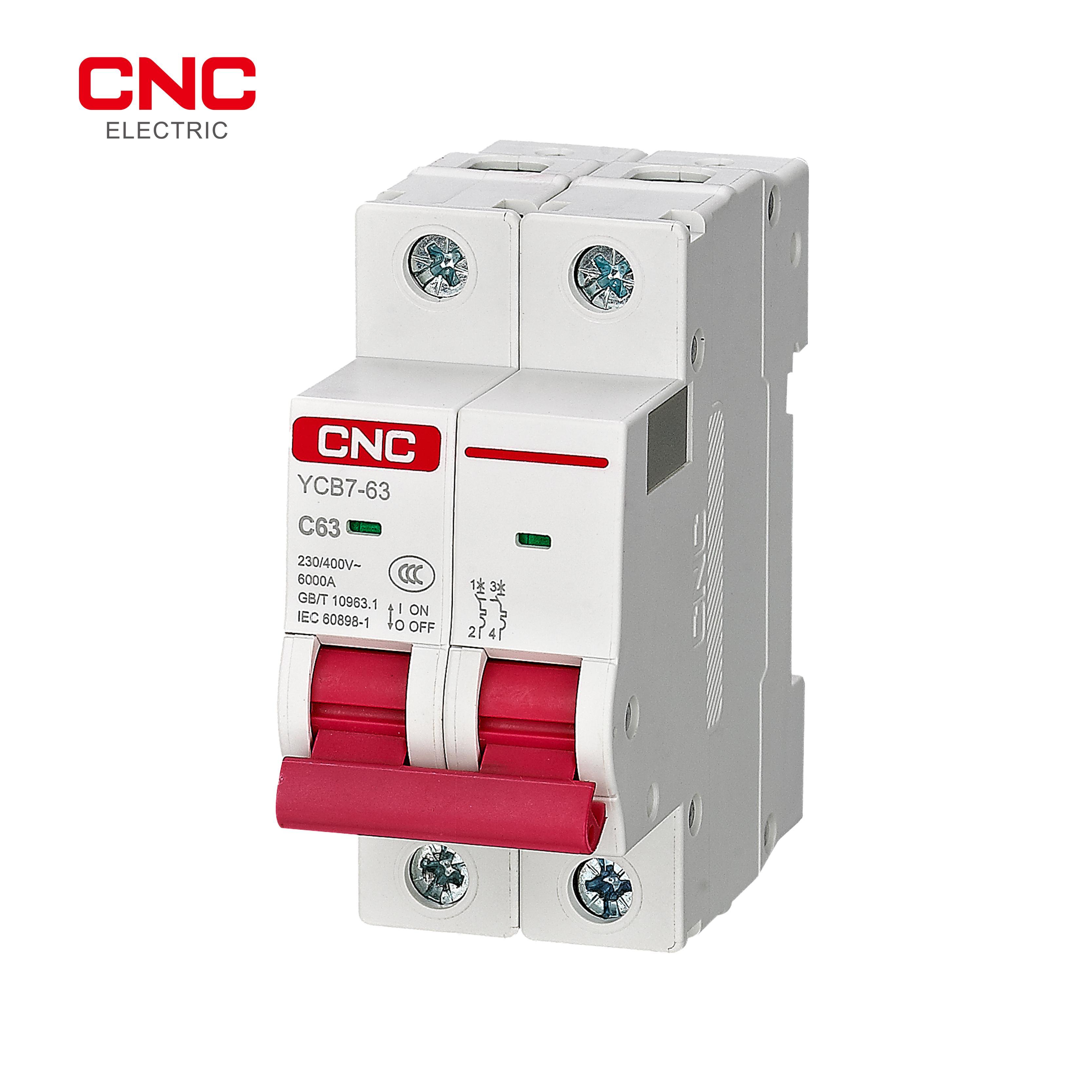 MCB YCB7-63 2Pole 1A-63A