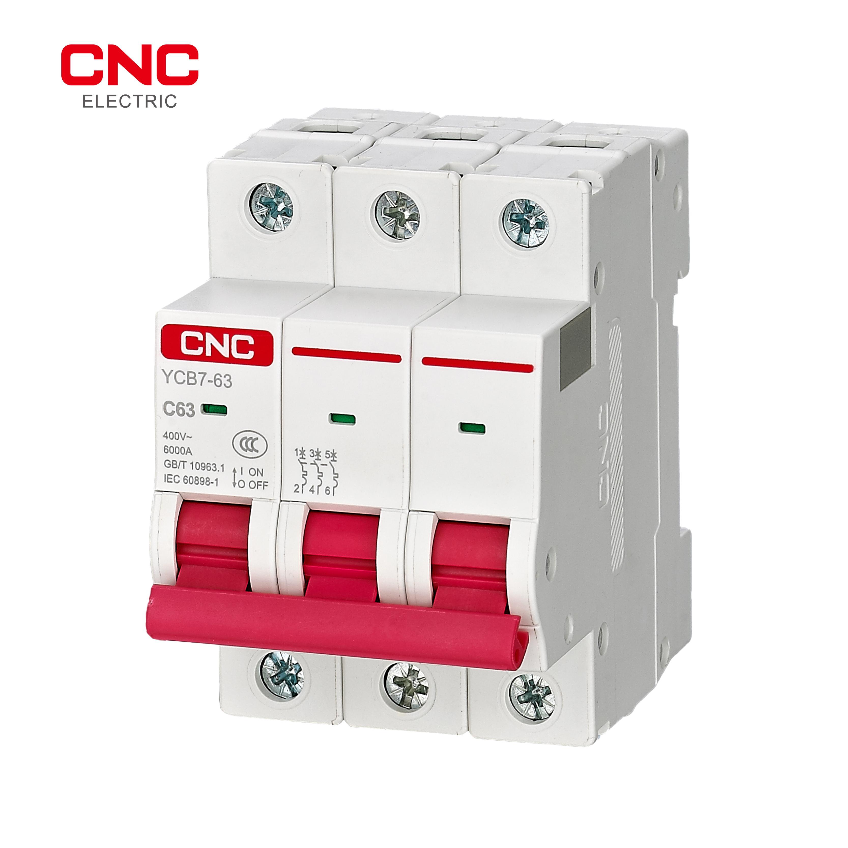 MCB YCB7-63 3Pole 1A-63A