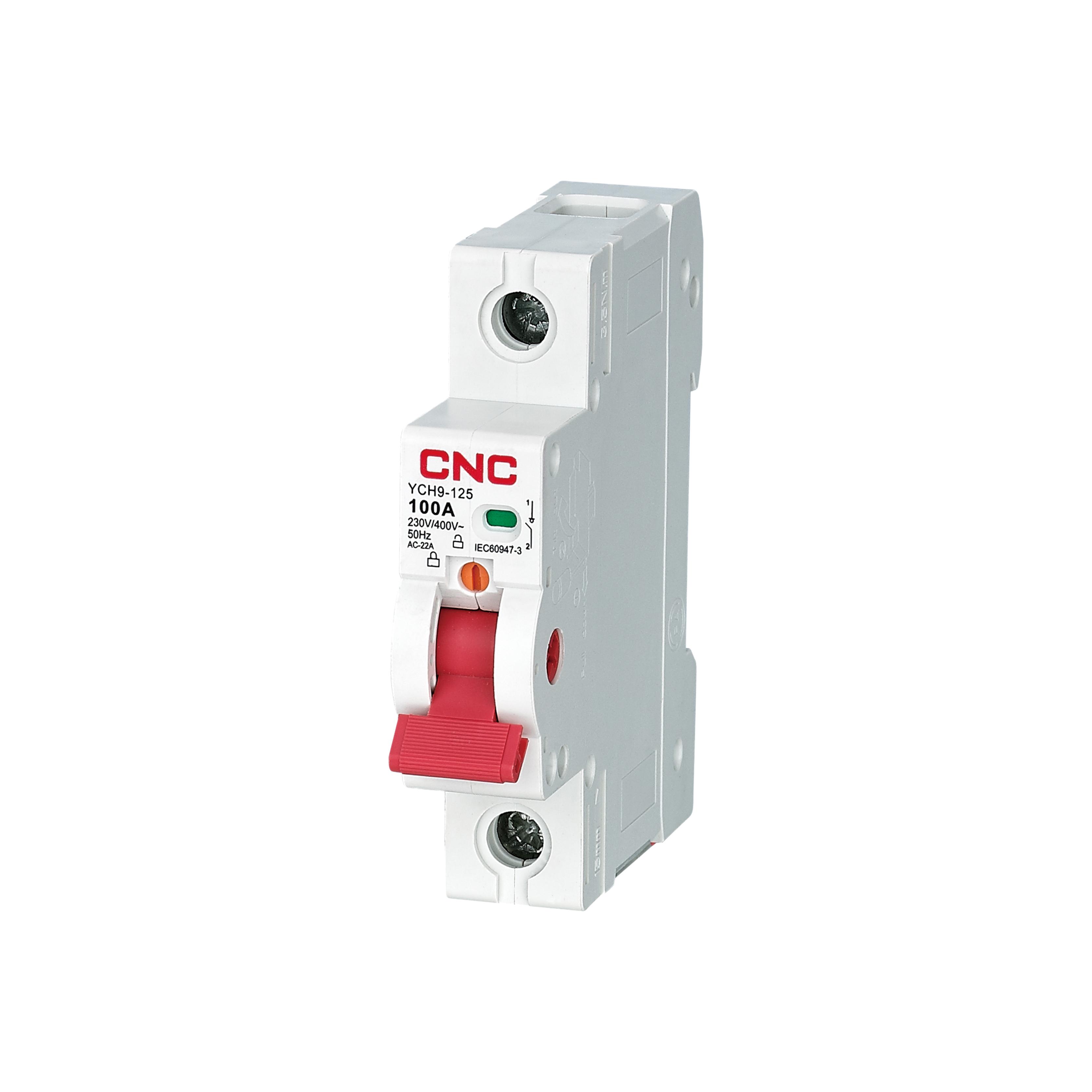 YCH9-125 Isolating Switch MCB